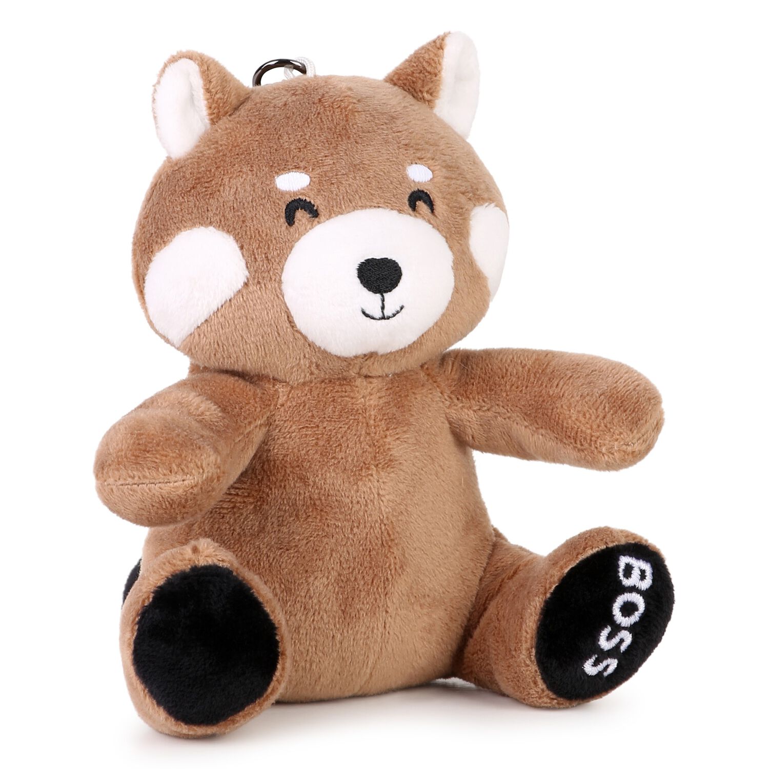 Brown Logo Red Panda Keyring, 1, hi-res