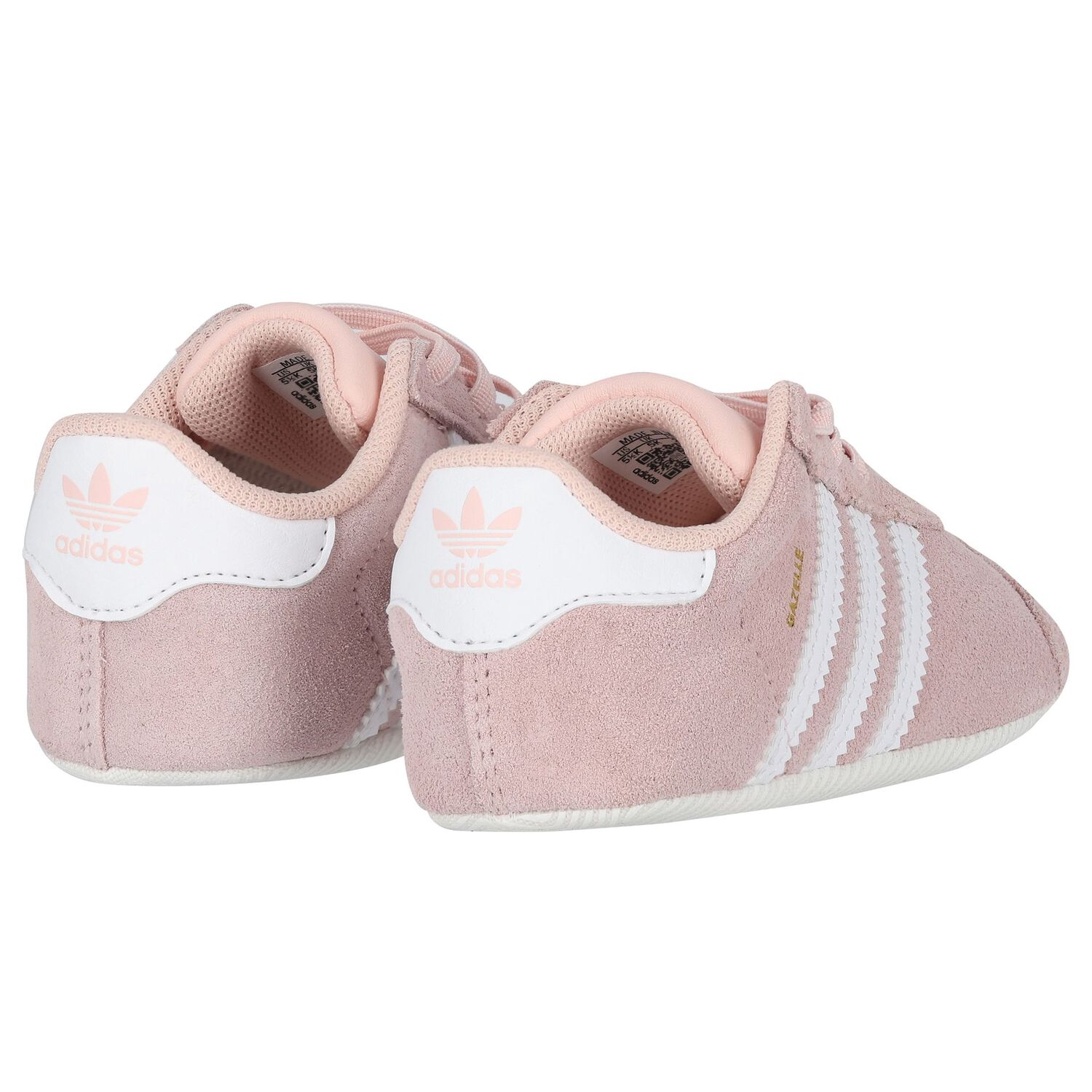 Baby Girls Pink Gazelle Pre Walker Shoes, 1, hi-res