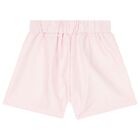 Girls White & Pink Pastry Shorts Set, 1, hi-res
