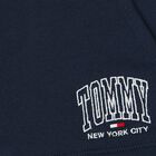 شورت بالشعار باللون الكحلي للبنات, 1, hi-res