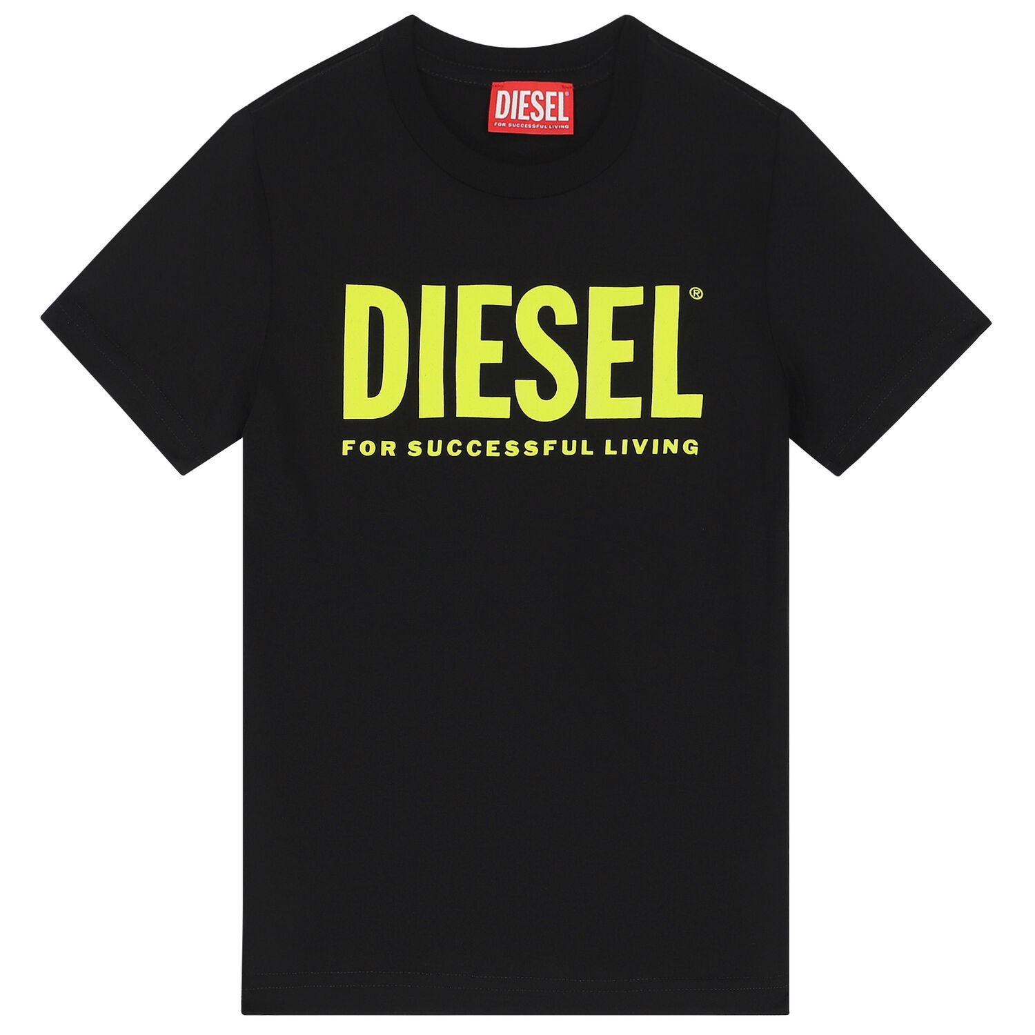 تيشيرت بالشعار باللون الأسود للأولاد , 3, hi-res