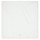 White Printed Baby Blanket, 1, hi-res