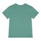 تيشيرت بولو للاولاد بطبعه الدب باللون الاخضر , 1, hi-res