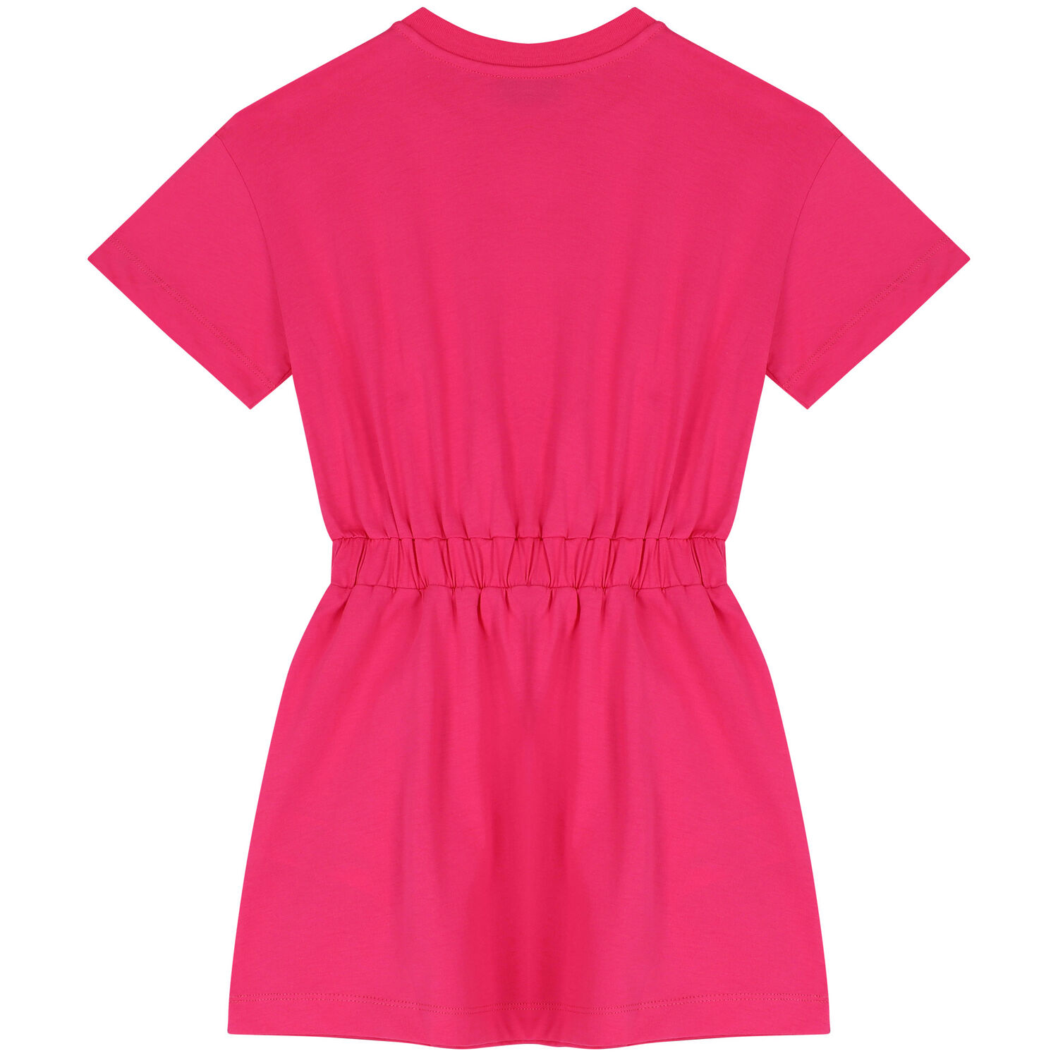 Girls Pink Logo Dress, 1, hi-res