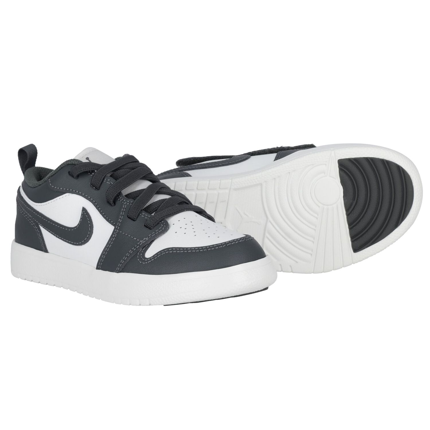 Grey & White Air Jordan 1 Low Alt Trainers, 2, hi-res