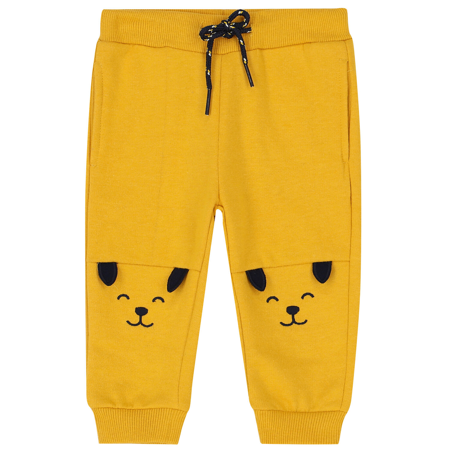 Younger Boys Navy & Yellow Tracksuit, 1, hi-res image number null