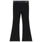 ليغينز بنات بالشعار باللون الأسود, 1, hi-res