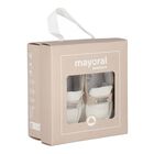 حذاء اولاد موكاسين باللون العاجى , 1, hi-res