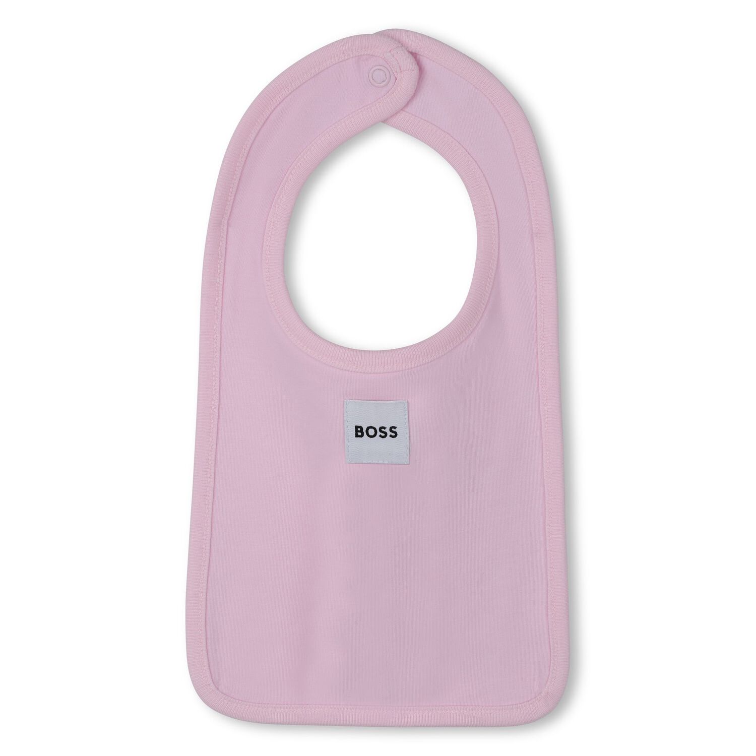 طقم هدايا ملابس أطفال وردية اللون بشعار العلامة التجارية للبنات, 1, hi-res