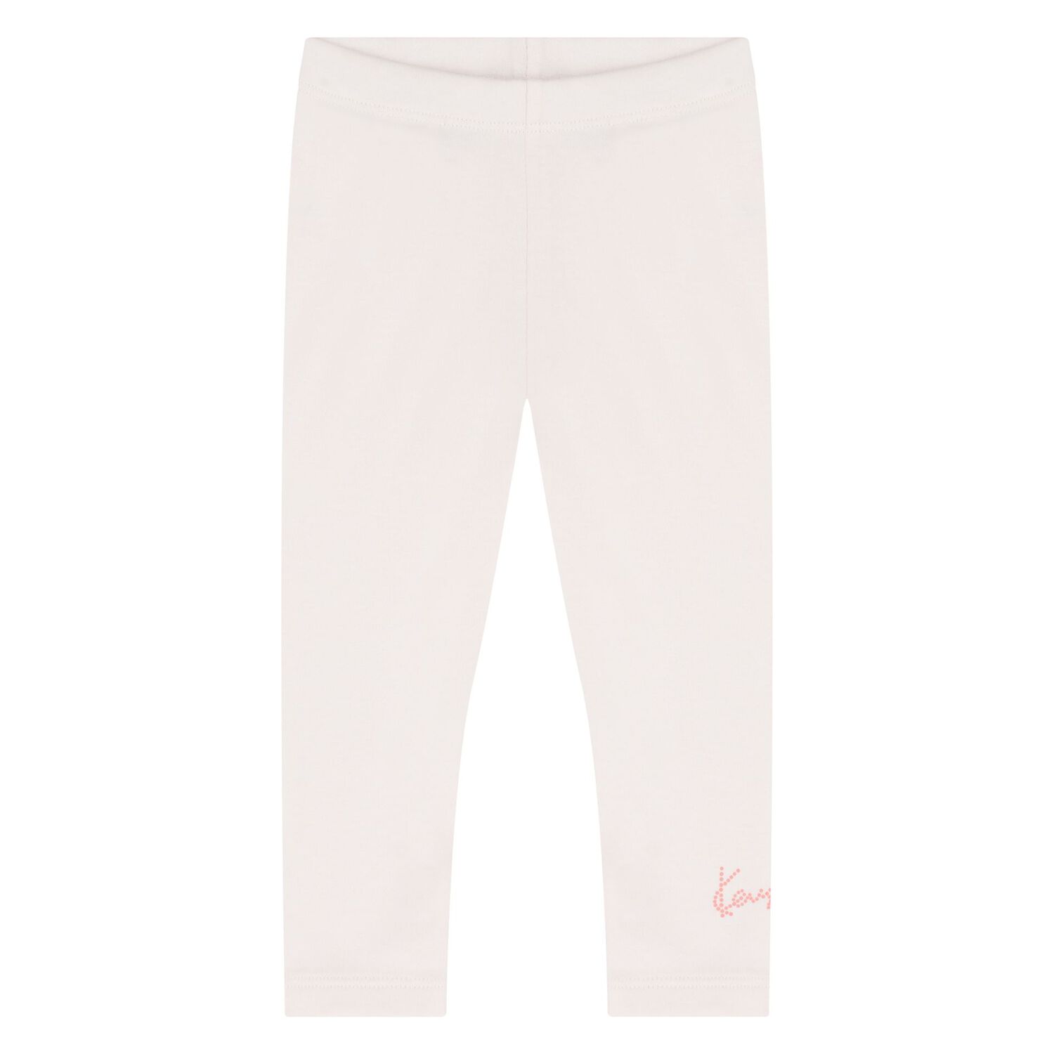 Younger Girls Pink & White Logo Leggings Set, 1, hi-res