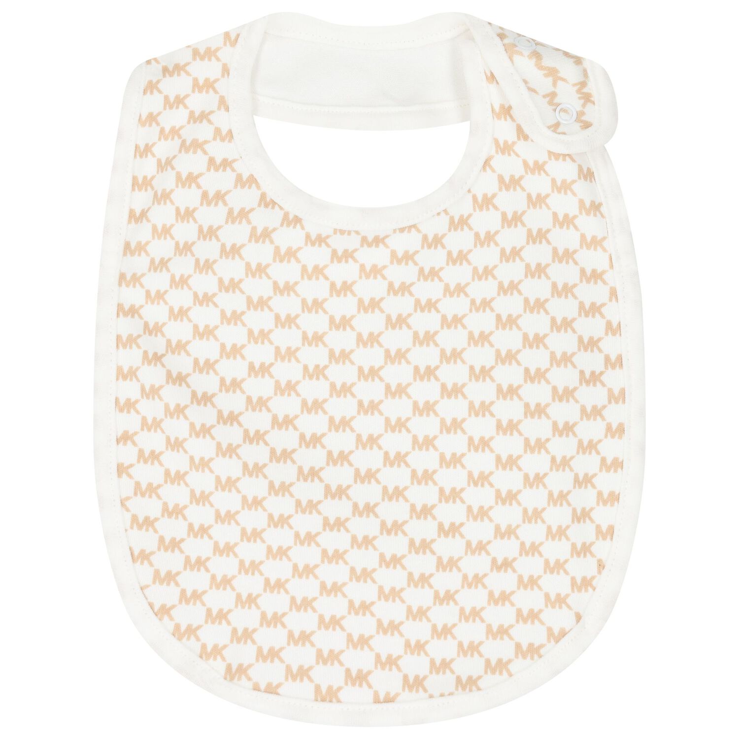 طقم بنات هدايا أفرول بالشعار باللون العاجي, 1, hi-res