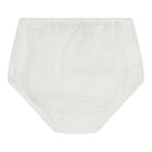 طقم فستان بنات بطبعة الزهور باللون الأبيض , 1, hi-res