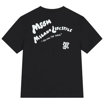 Boys Black Logo T-Shirt
