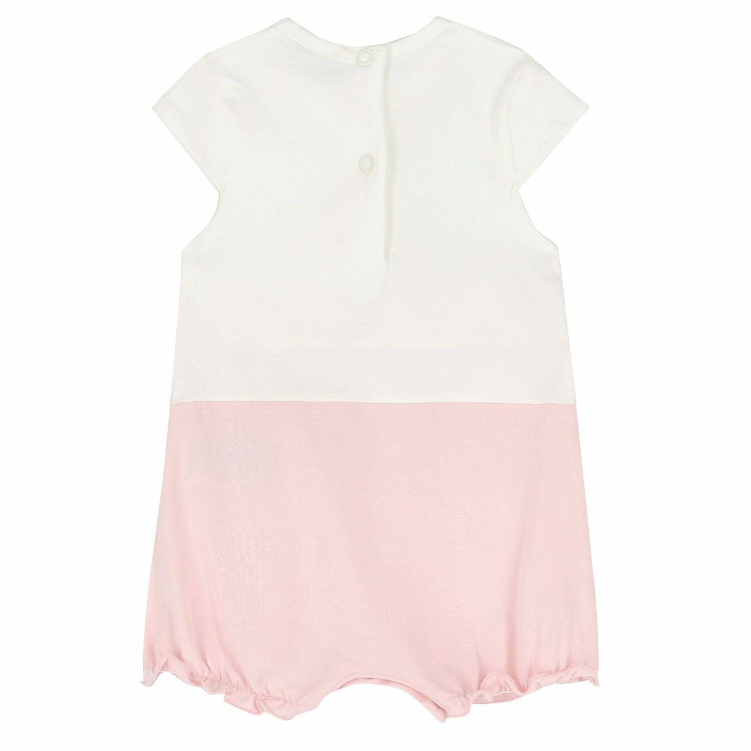 رومبير بالزهور باللون الابيض والوردى للبنات , 1, hi-res image number null