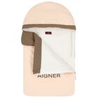 مدس بنات بشعار تيدي باللون الوردي والأبيض, 3, hi-res