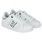 White Logo Trainers, 1, hi-res