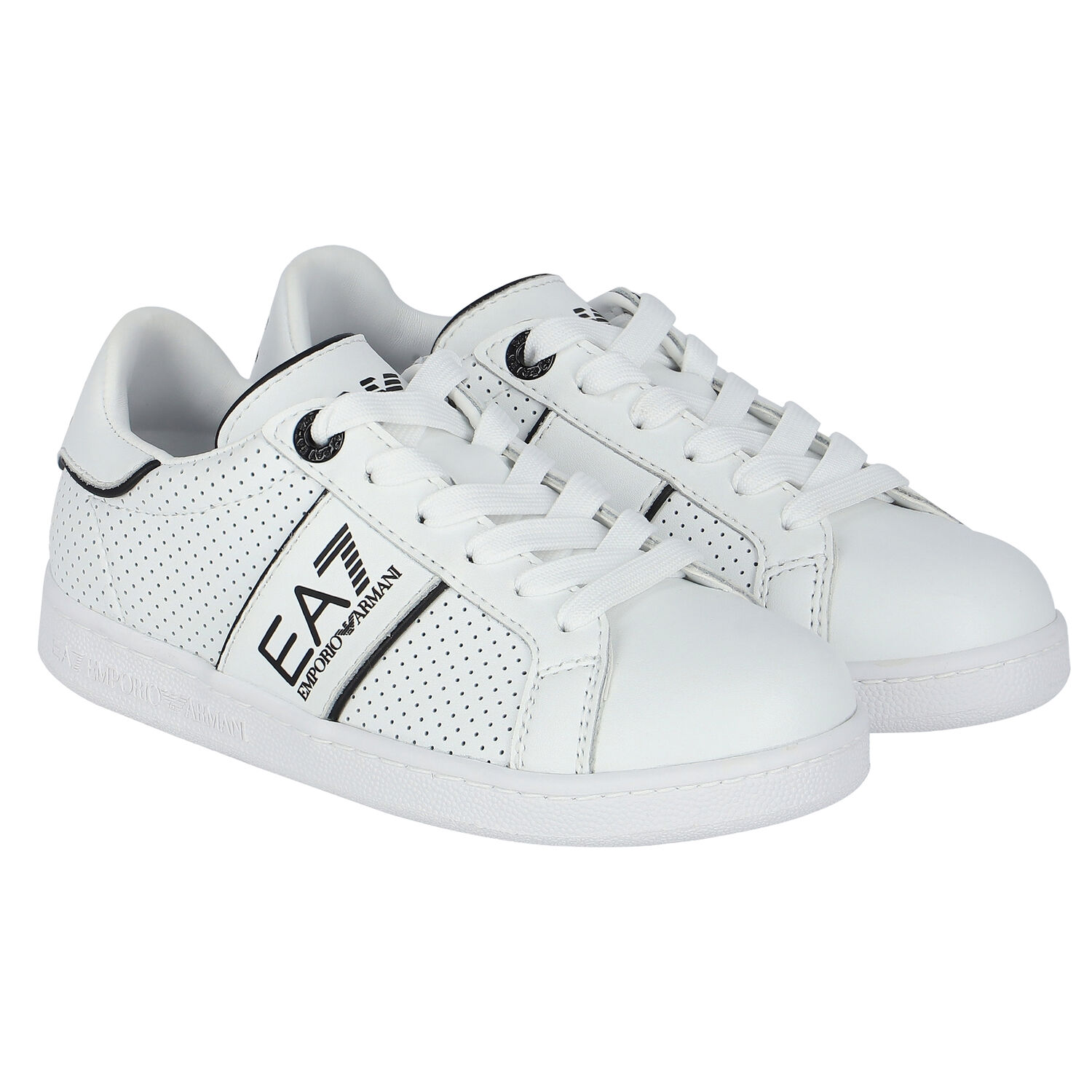 White Logo Trainers, 1, hi-res image number null