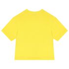 Boys Yellow Logo T-Shirt, 2, hi-res