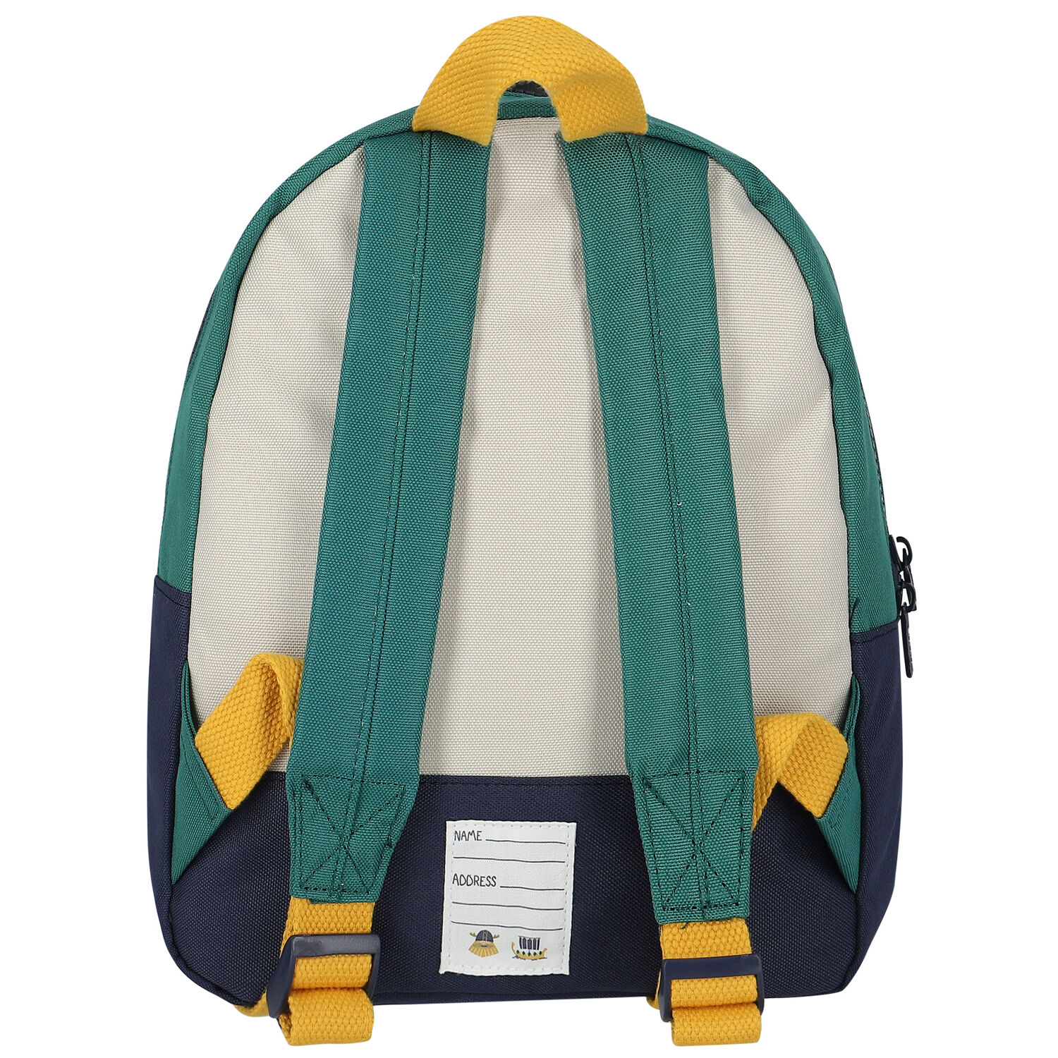 حقيبة ظهر أولاد بطبعة ديناصور باللون الأخضر (27 سم), 1, hi-res