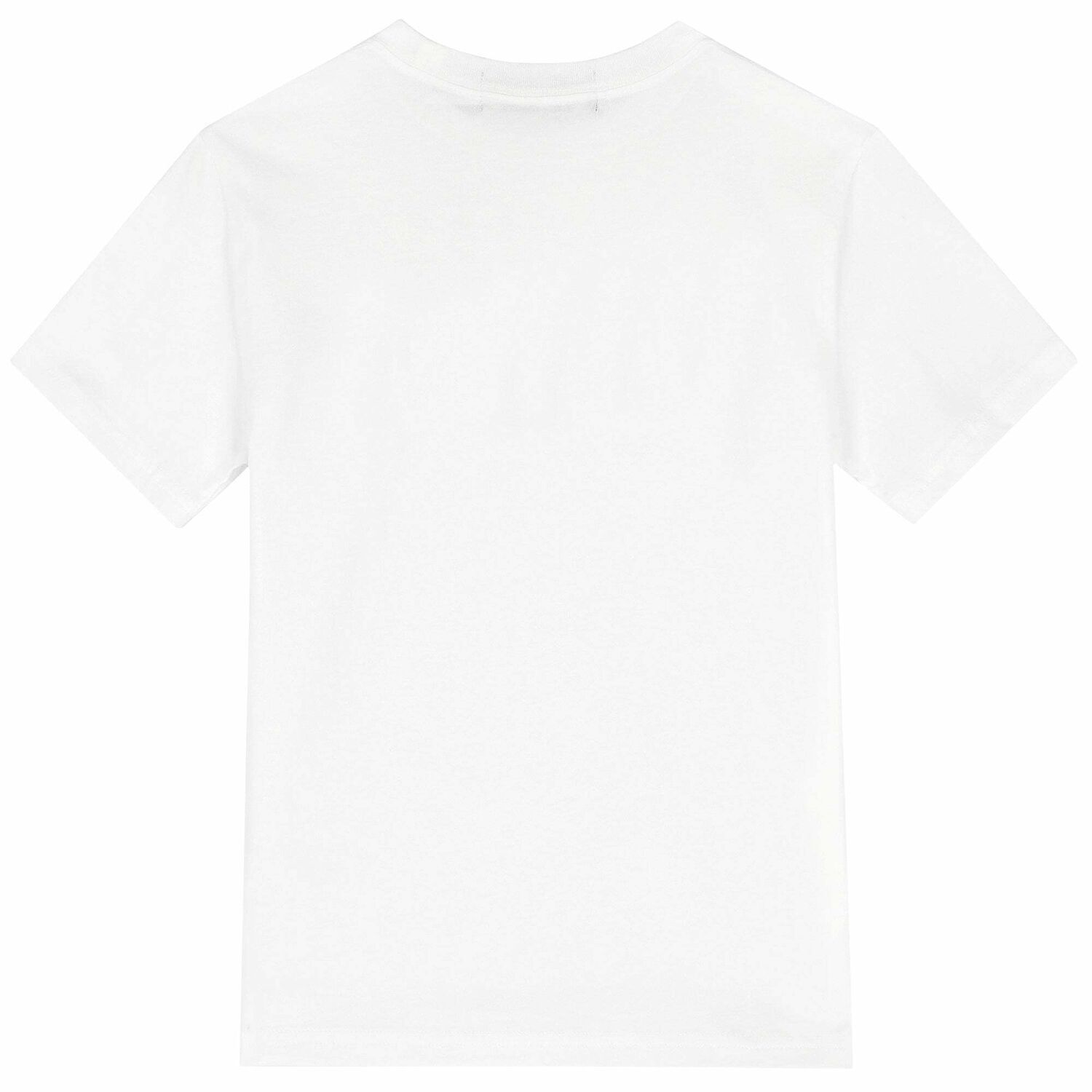 تيشيرت بالشعار باللون الابيض للاولاد, 1, hi-res