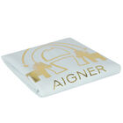 Blue & Gold Horse Logo Baby Blanket, 3, hi-res