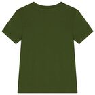 Boys Green Logo T-Shirt, 2, hi-res