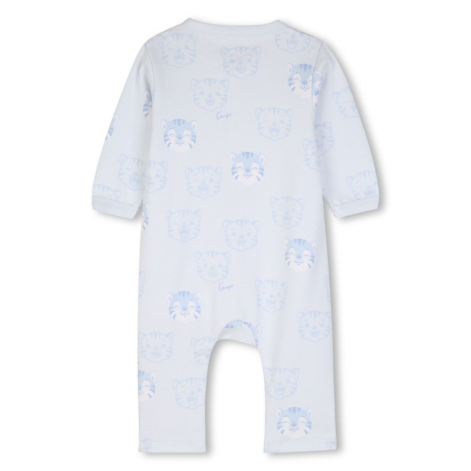 Baby Boys Blue Tiger Logo Romper Gift Set, 1, hi-res