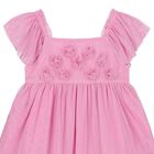 Girls Pink Tulle Dress, 2, hi-res