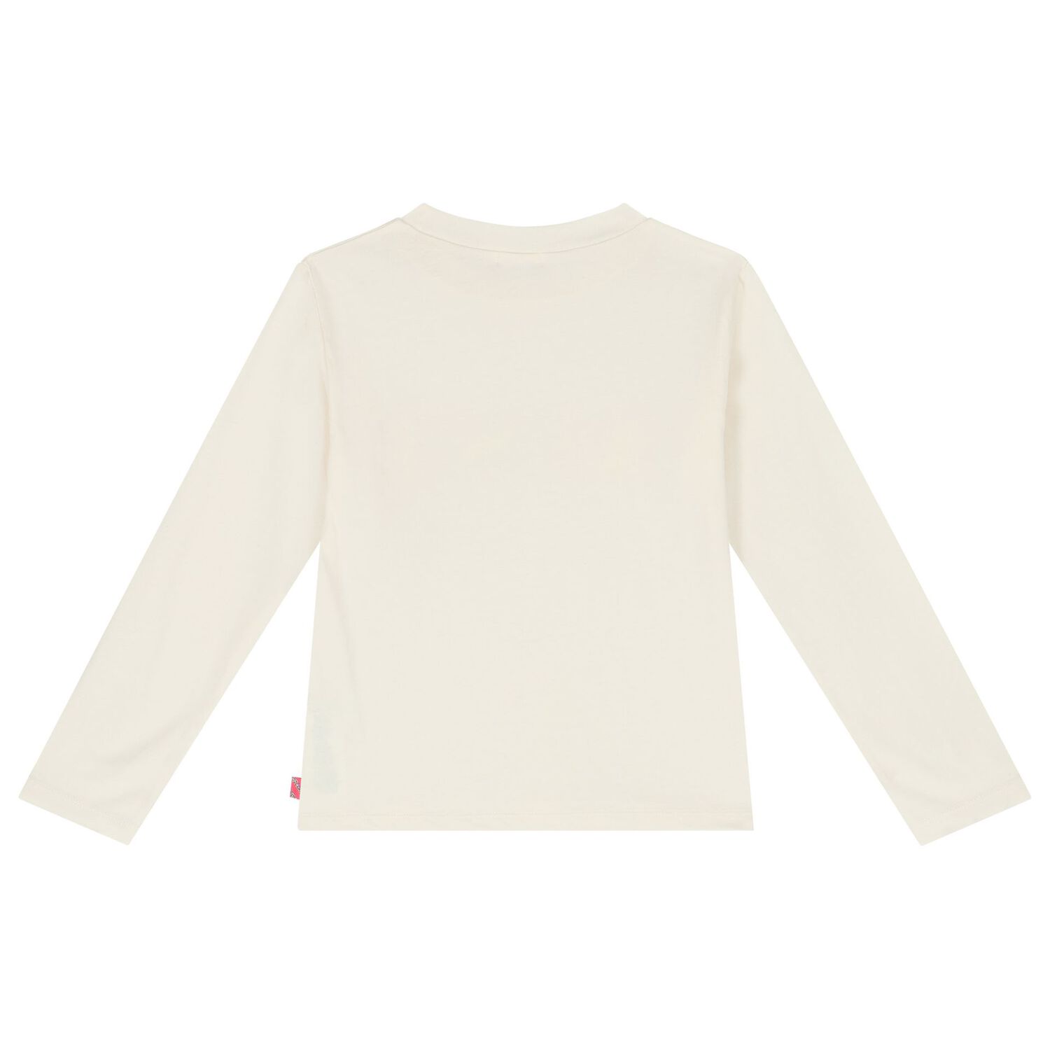 Girls Ivory Logo Long Sleeve Top, 2, hi-res