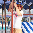 Boys White Lobster Logo T-Shirt, 1, hi-res