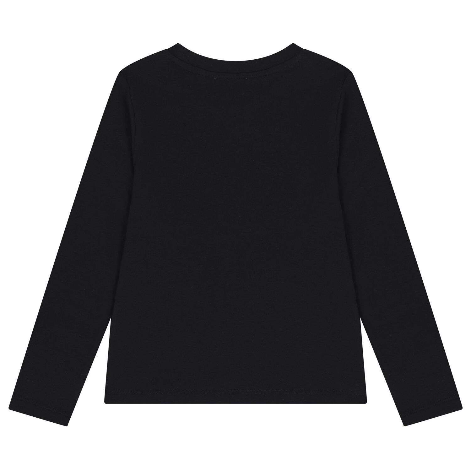 توب بنات باكمام طويله بالشعار بطبعه تيدى بير باللون الاسود , 3, hi-res image number null