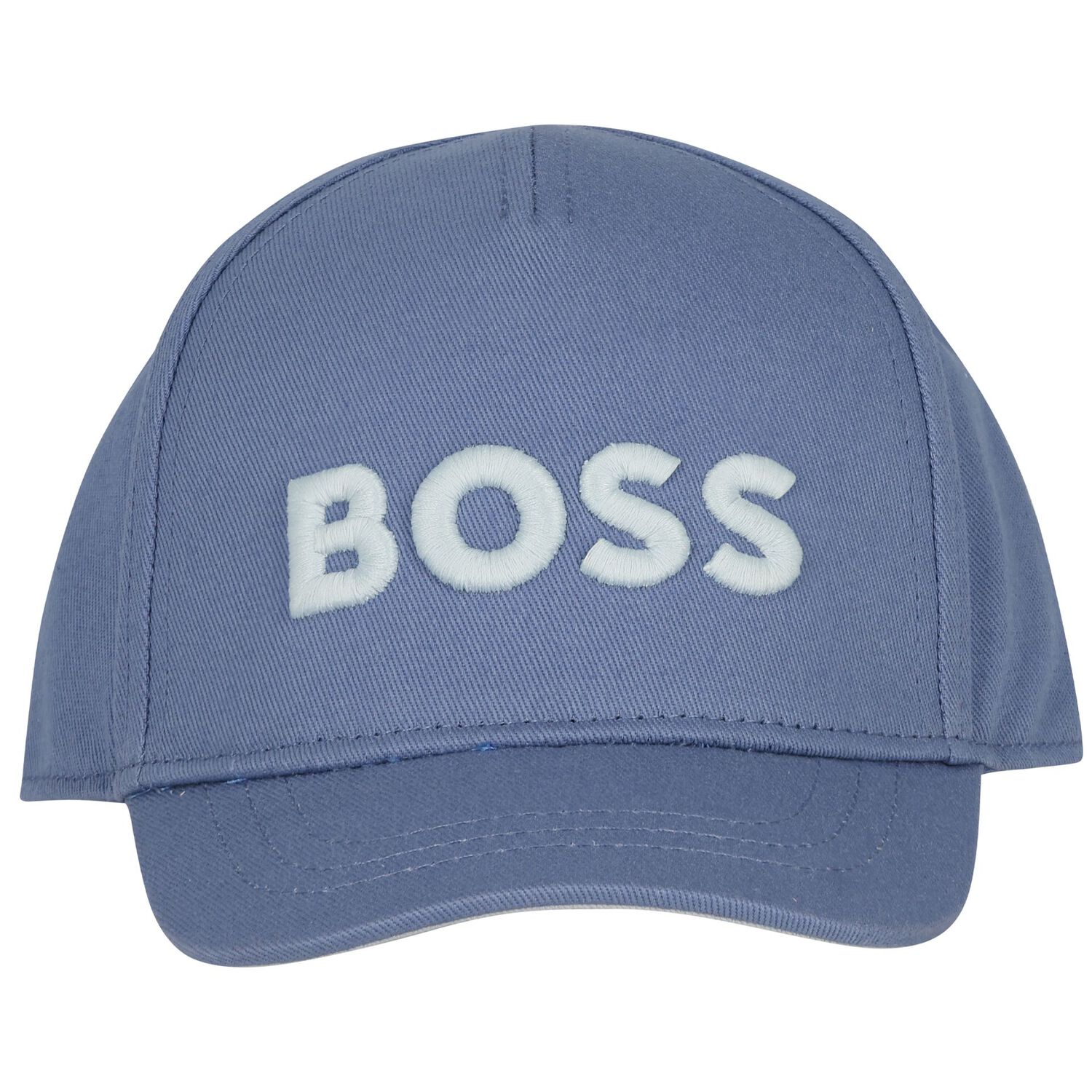 Baby Boys Blue Logo Cap, 2, hi-res