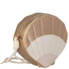 Girls Gold Shell Bag, 1, hi-res