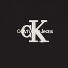 Girls Black Logo T-Shirt, 1, hi-res