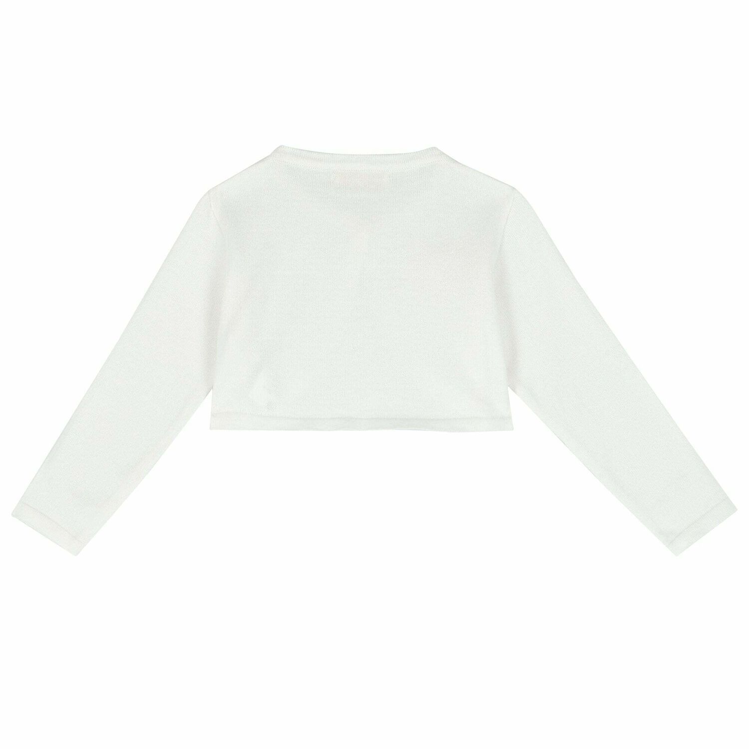 Baby Girls White Knitted Top, 1, hi-res image number null