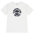Boys White Logo T-Shirt, 1, hi-res