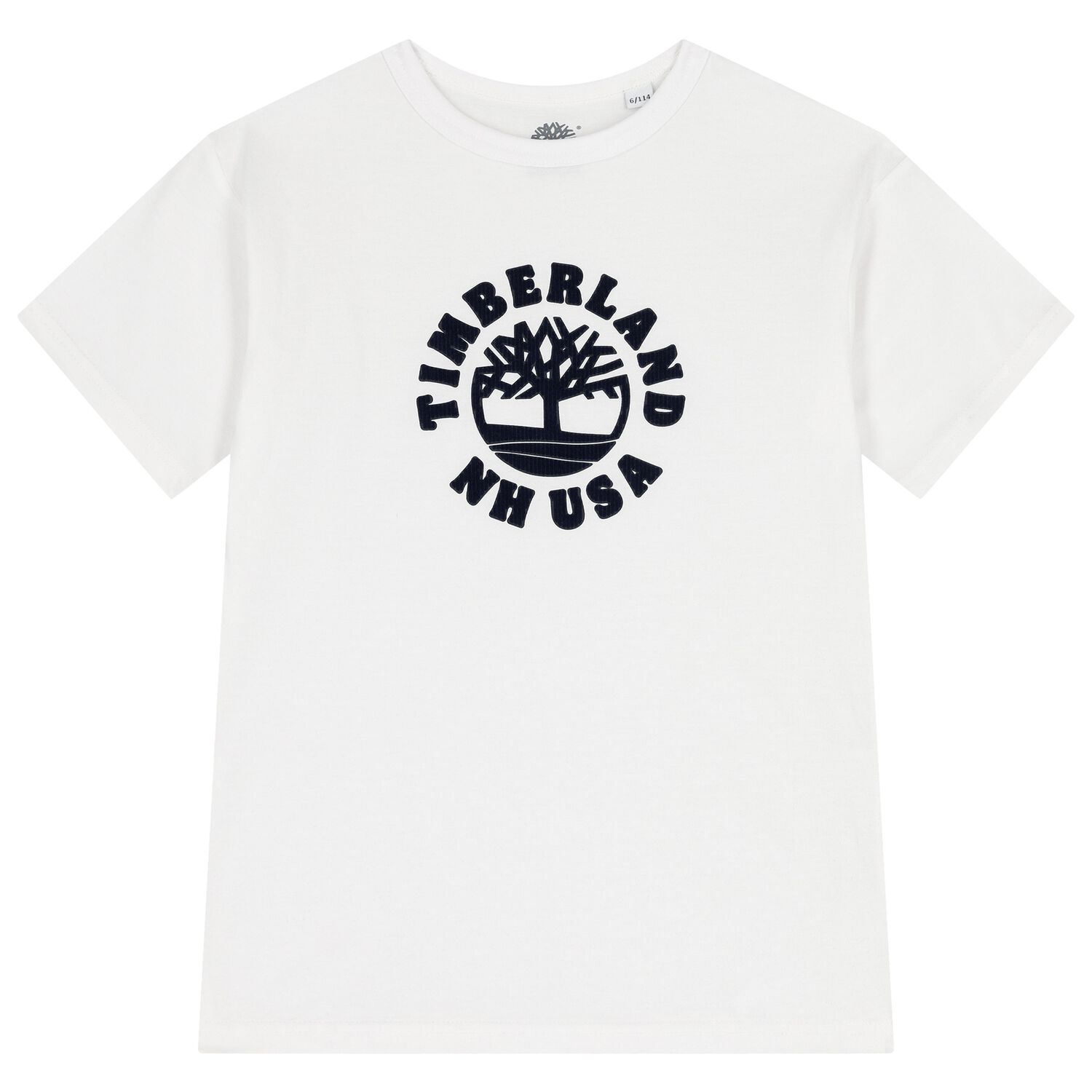 Boys White Logo T-Shirt, 1, hi-res image number null