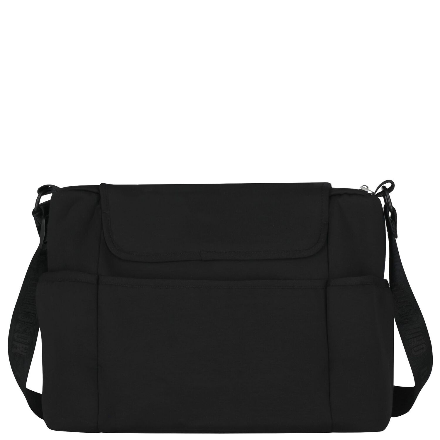 Black Teddy Bear Logo Baby Changing Bag ( 40CM ), 1, hi-res
