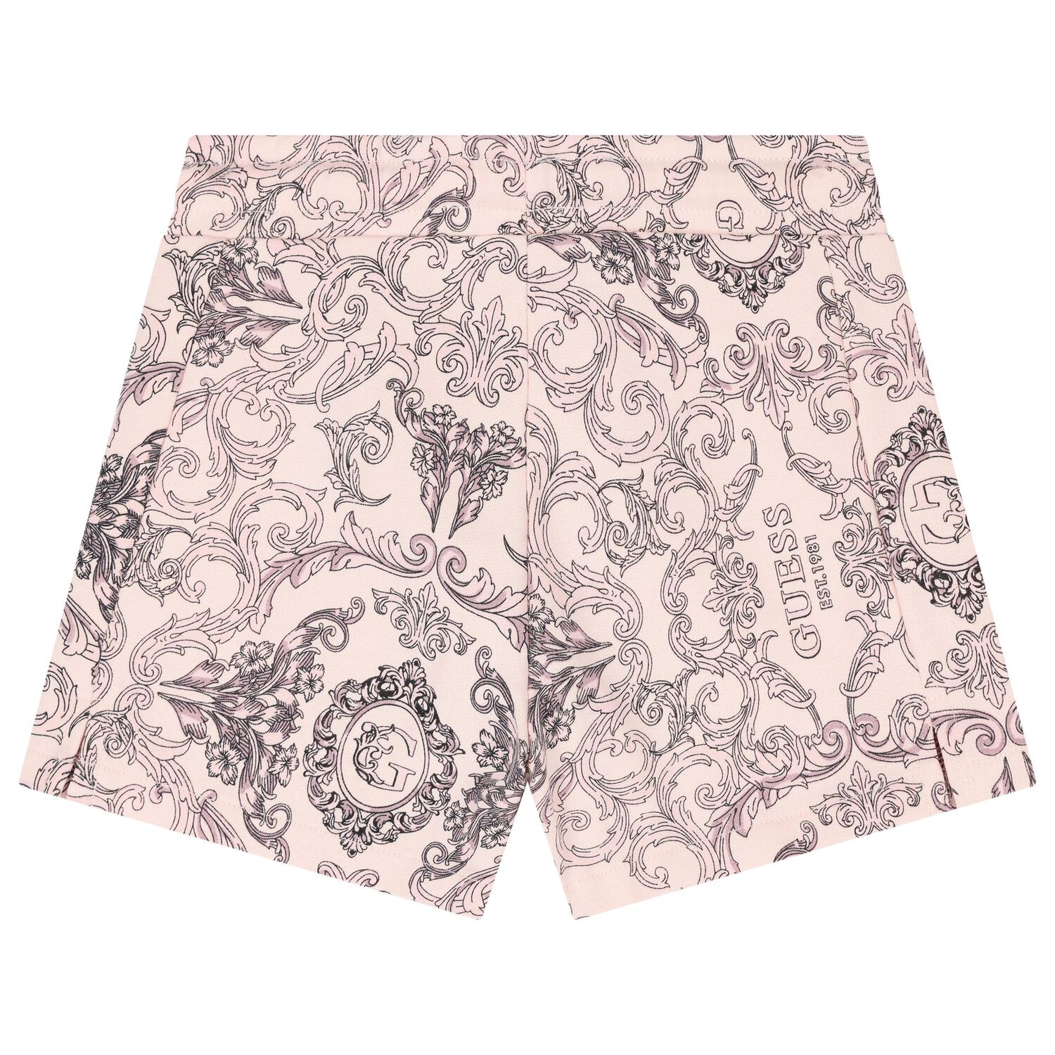 Girls Pink Logo Shorts, 1, hi-res image number null