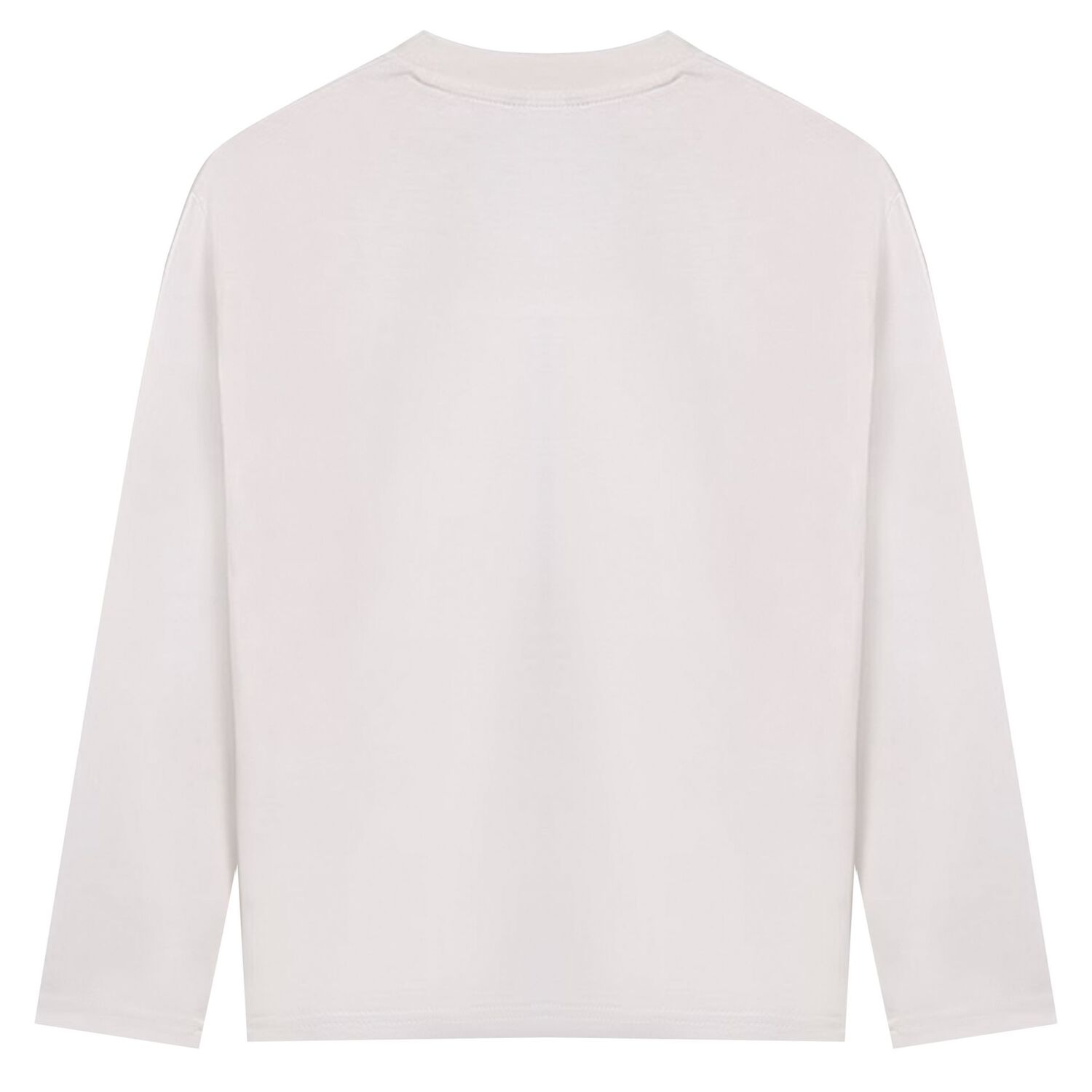 Boys Ivory Long Sleeve Top, 1, hi-res