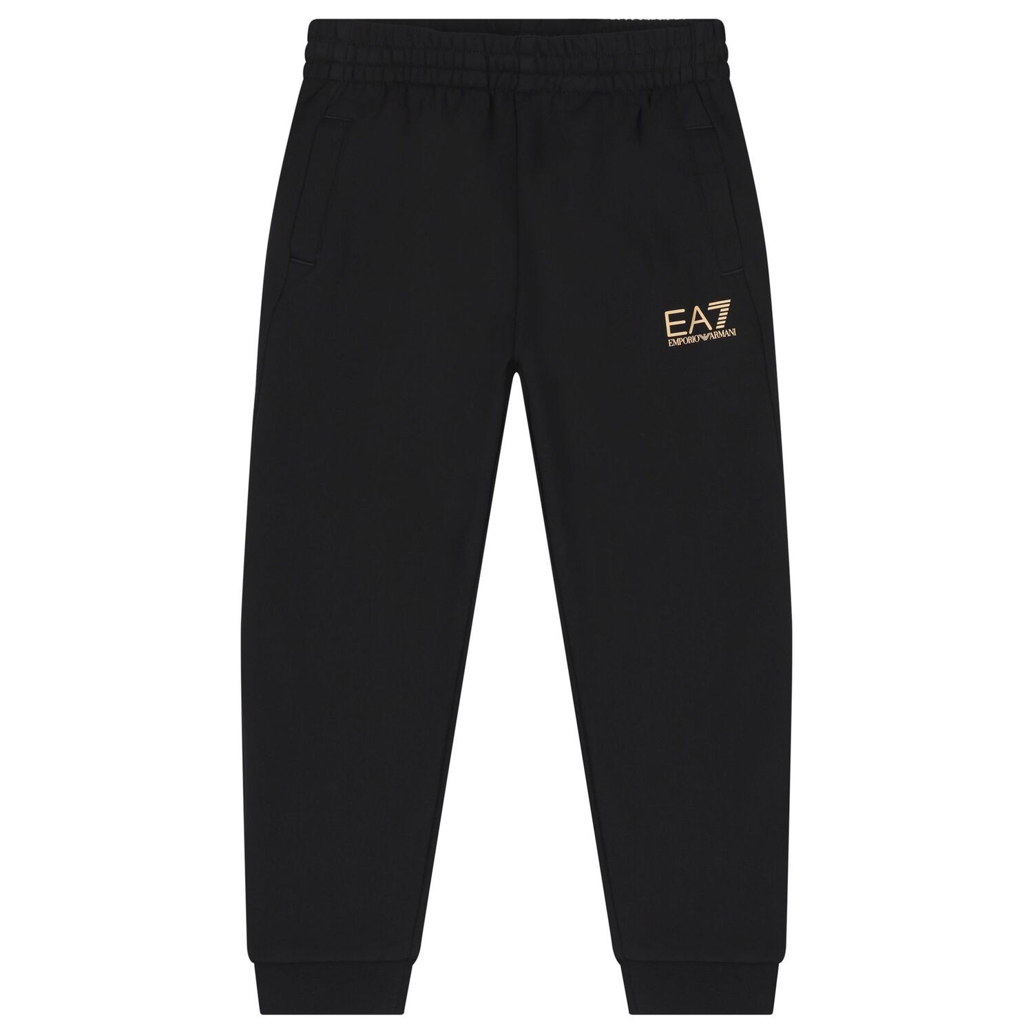 Boys Black Logo Tracksuit, 1, hi-res image number null