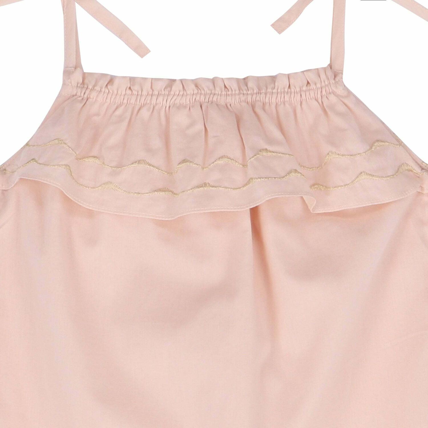 Younger Girls Pale Pink Jumpsuit, 1, hi-res image number null