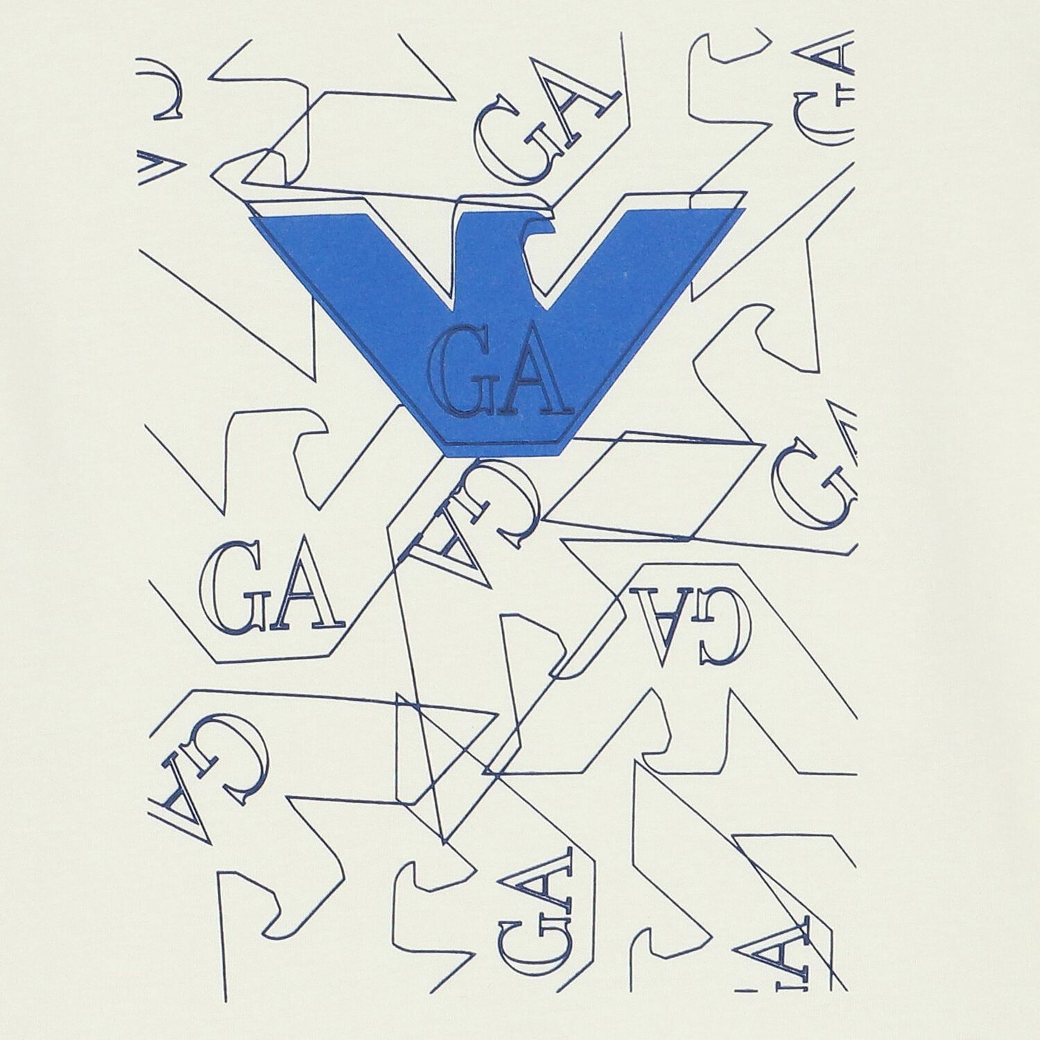 تيشيرت أولاد بالشعار باللون الأبيض, 2, hi-res image number null