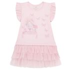 طقم بنات ليغنز بطبعة اللؤلؤ باللون الوردي , 1, hi-res