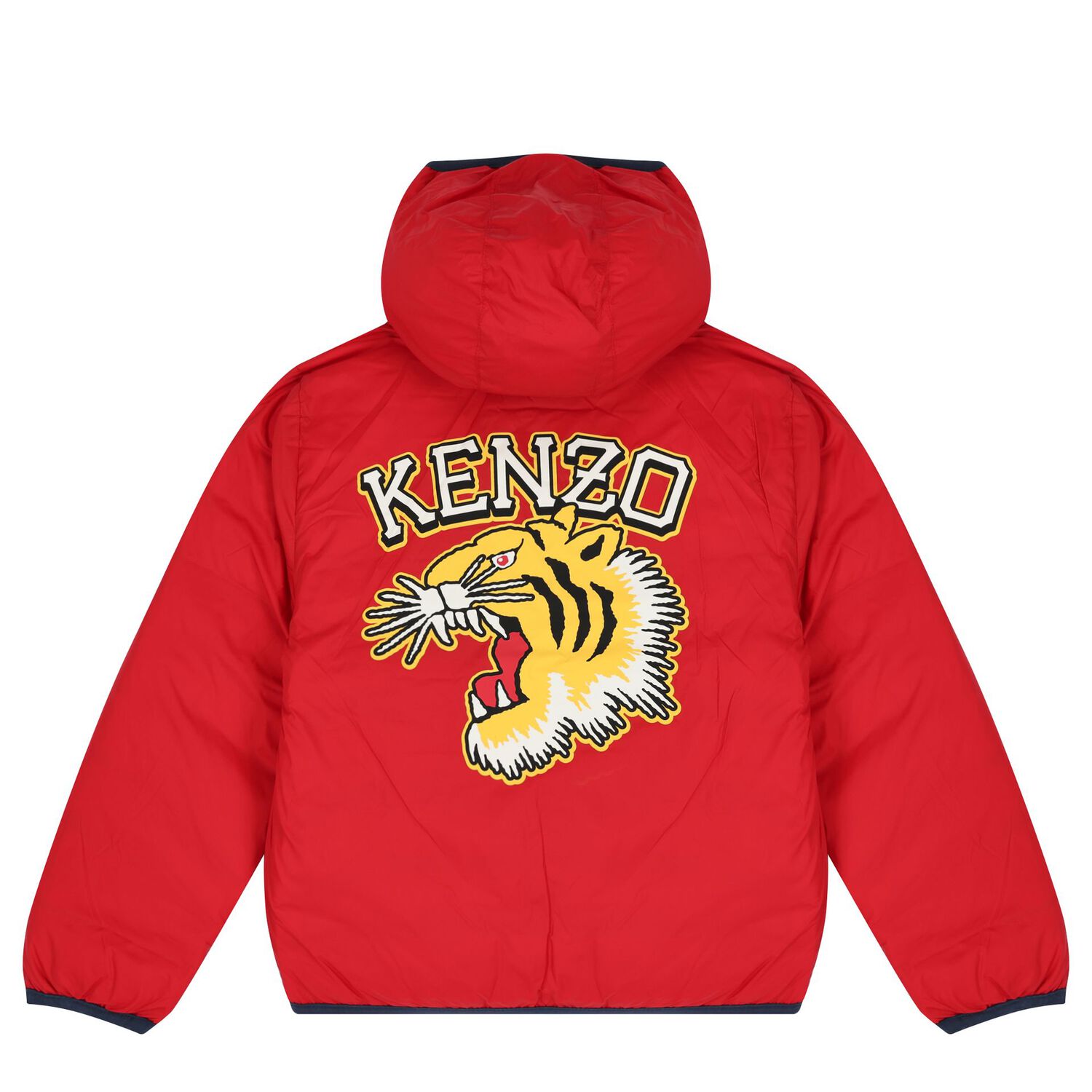 جاكيت  مبطن ذو وجهين  بالشعار باللون الأزرق والأسود, 1, hi-res image number null