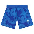 Blue Trefoil Logo Shorts Set, 1, hi-res