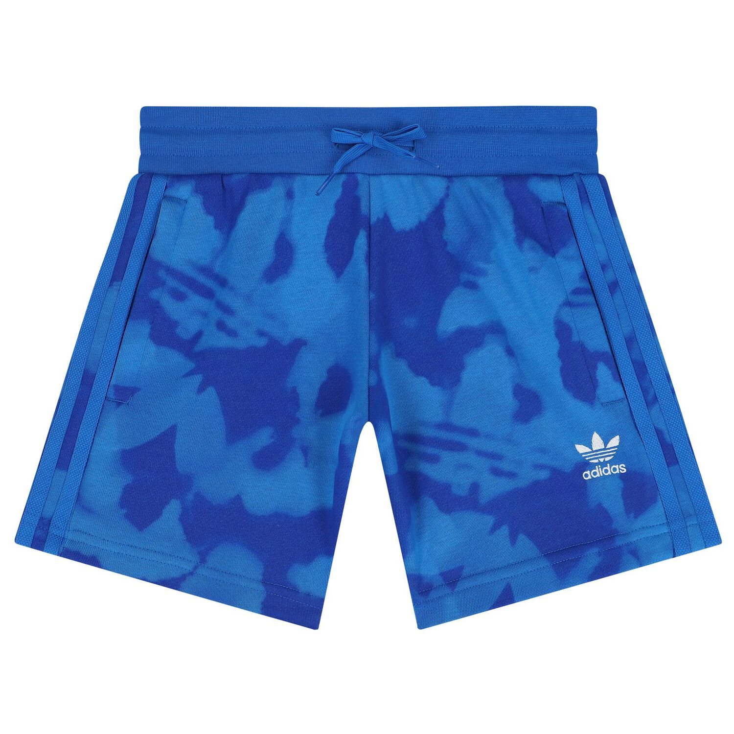 Blue Trefoil Logo Shorts Set, 1, hi-res