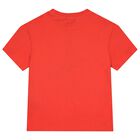 Boys Red Octopus T-Shirt, 1, hi-res