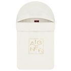 Ivory & Gold Logo Baby Nest, 1, hi-res