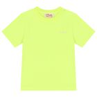 Boys Neon Yellow Logo T-Shirt, 1, hi-res